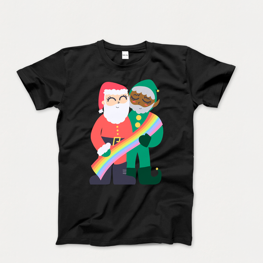 Camiseta Navidad - Santa love 🎅🏼