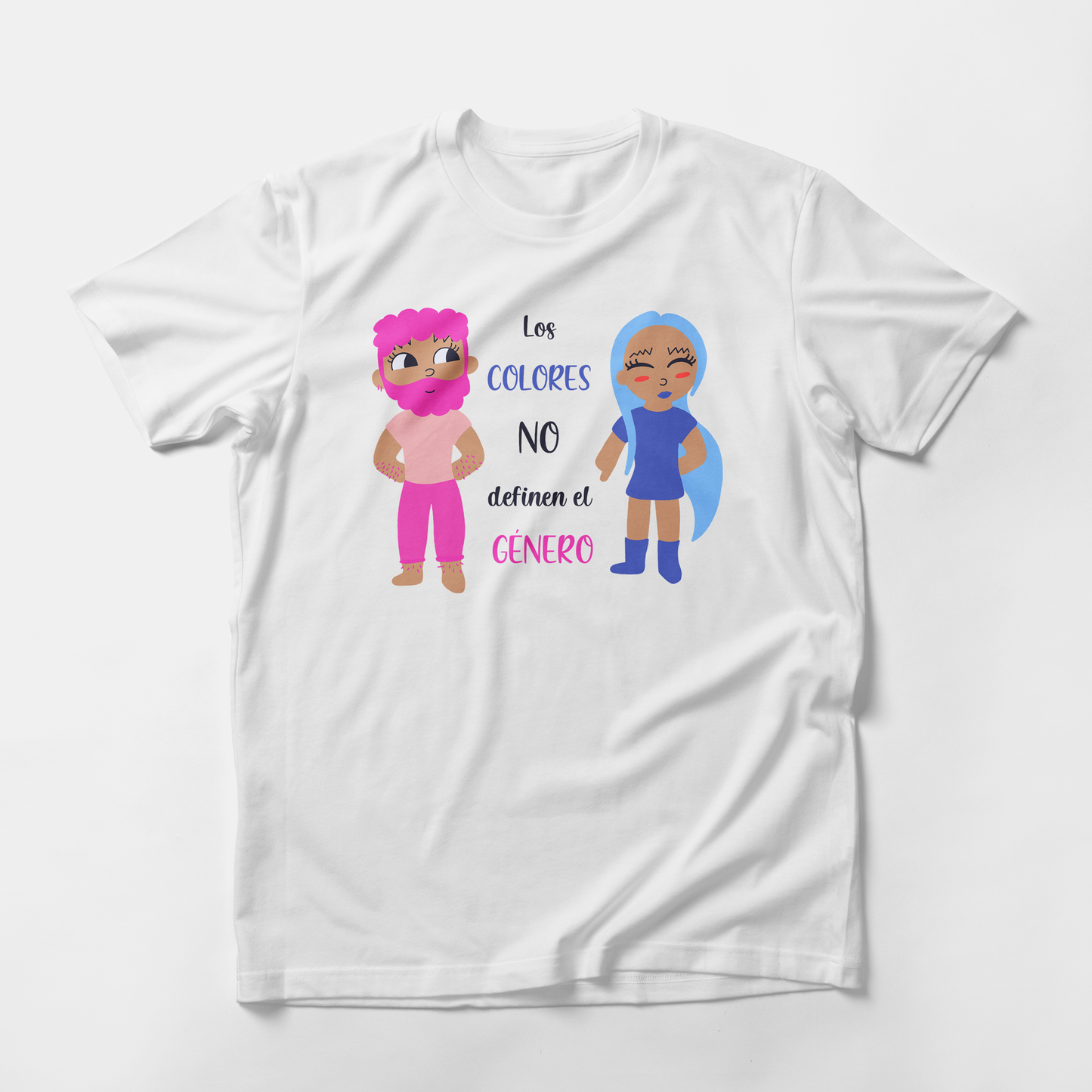 Camisetas "NO tiene género 🧒🏻👧🏻"