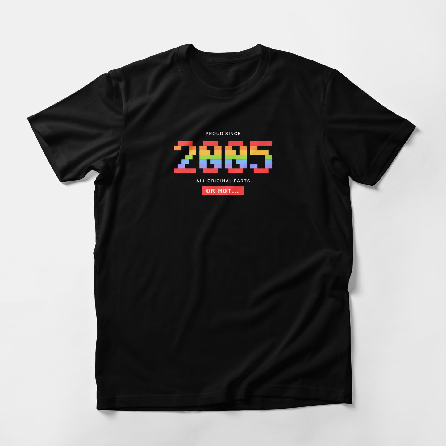 Camiseta - Orgullo de año 🕹️