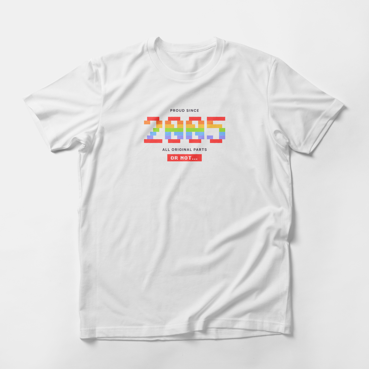 Camiseta - Orgullo de año 🕹️